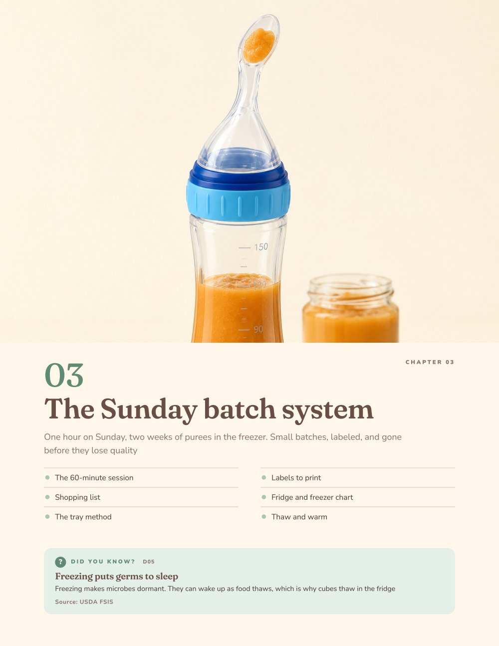 Page 5 of 10 from The First Foods Playbook