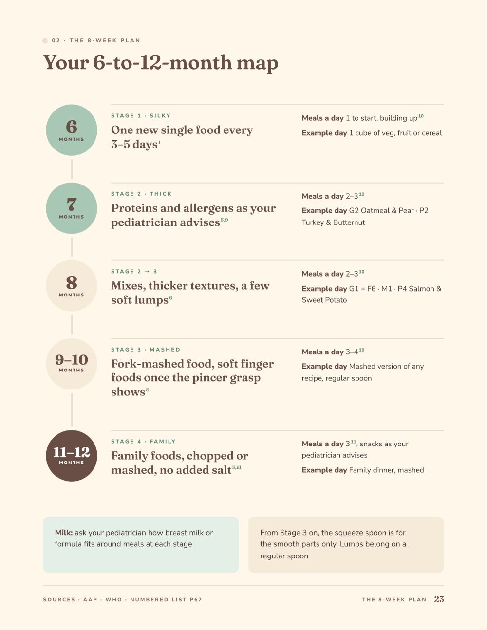 Page 6 of 10 from The First Foods Playbook