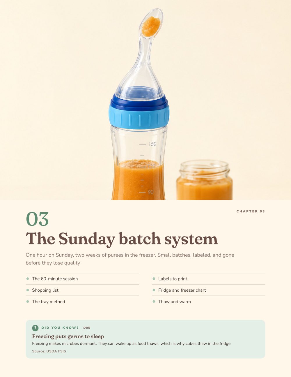 Page 7 of 10 from The First Foods Playbook