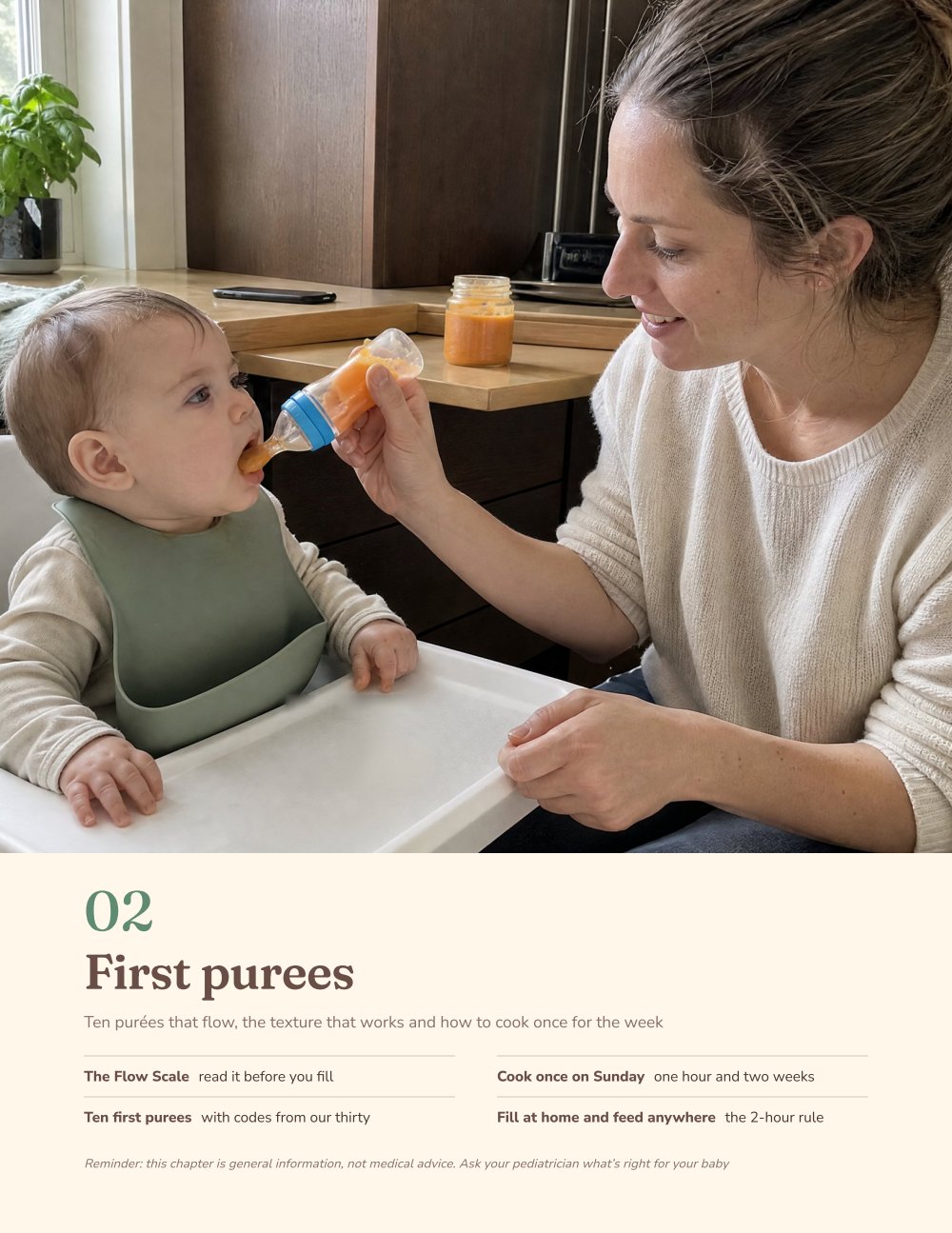 Page 3 of 8 from The First Foods Quick Start